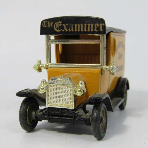 Lledo 1920 Ford Model T van - Huddersfield Daily Examiner promotional model car in box