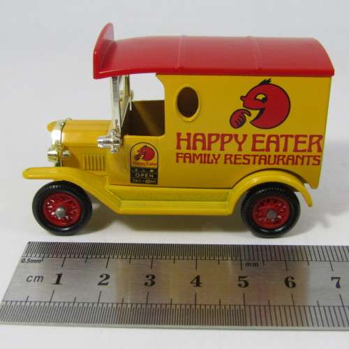 Lledo 1920 Ford Model T van - Happy Eater Family Restaurants promotional model car in box