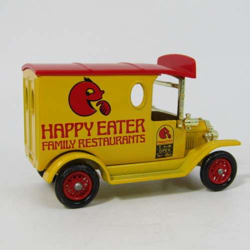 Lledo 1920 Ford Model T van - Happy Eater Family Restaurants promotional model car in box