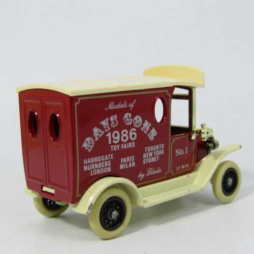 Lledo 1920 Ford Model T van - 1986 Days Gone Toy Fairs model car in box