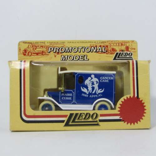 Lledo 1920 Ford Model T van - Marie Curie 1867-1934 promotional model car in box