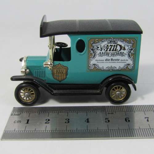 Lledo Days Gone 1920 Ford Model T van - No. 4711 Eaude Cologne model car in box
