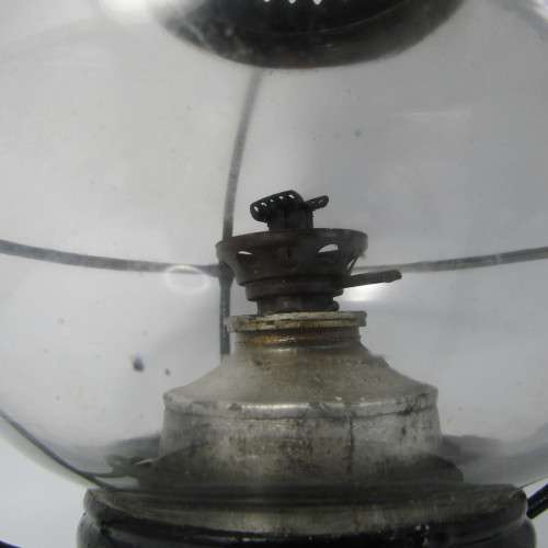 Antique Ships lantern with glass intact