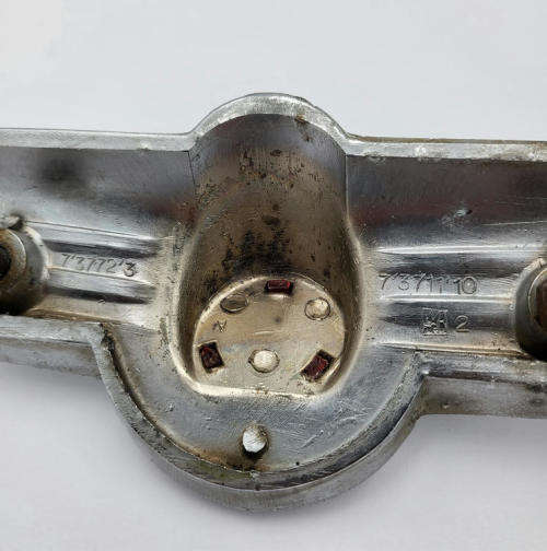 Vintage Morris Minor boot badge
