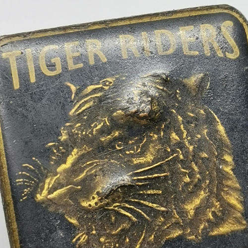 1999 Tiger Riders Rally Wolseley motorcycle badge