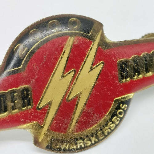 2000 Thunder Rally Dwarskersbos motorcycle badge