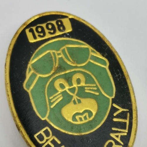 1998 Beawer Rally motorcycle badge