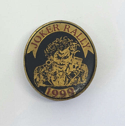 1999 Joker Rally motorcycle badge