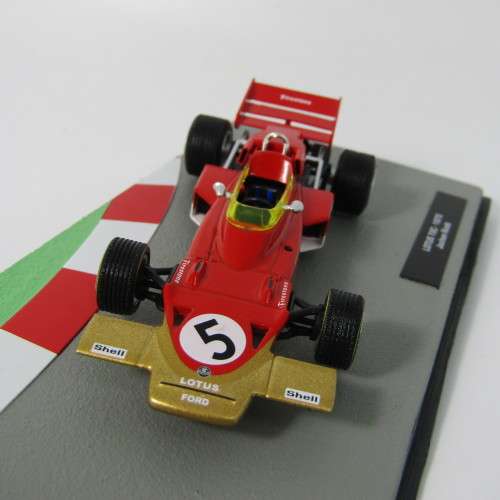 Formula 1 Lotus 72c - 1970 die-cast racing model car - #5 Jochen Rindt - scale 1/43