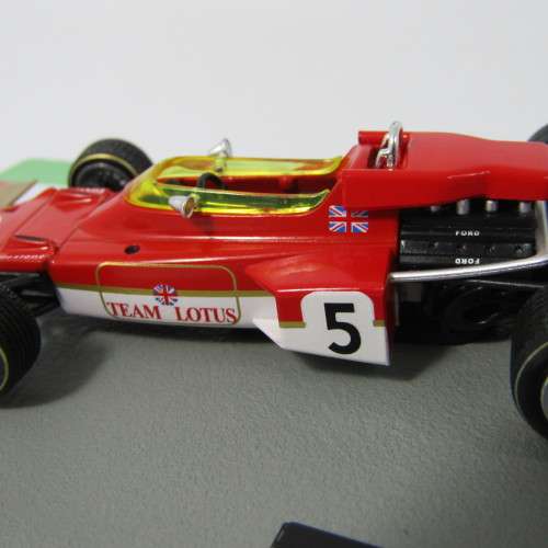 Formula 1 Lotus 72c - 1970 die-cast racing model car - #5 Jochen Rindt - scale 1/43