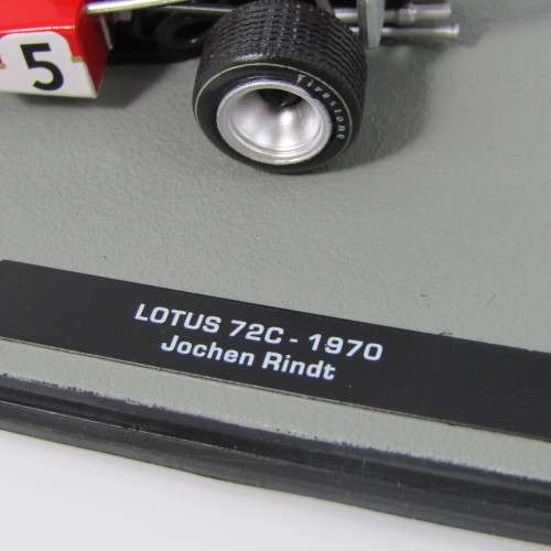Formula 1 Lotus 72c - 1970 die-cast racing model car - #5 Jochen Rindt - scale 1/43