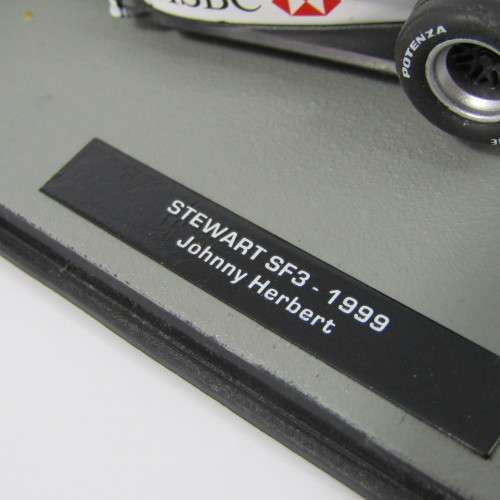 Formula 1 Stewart SF3 - 1999 die-cast racing model car - #17 Johnny Herbert - scale 1/43