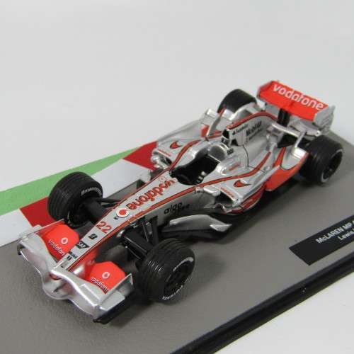 Formula 1 McLaren MP4-23 - 2008 die-cast racing model car - #22 Lewis Hamilton - scale 1/43