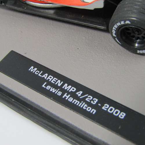 Formula 1 McLaren MP4-23 - 2008 die-cast racing model car - #22 Lewis Hamilton - scale 1/43