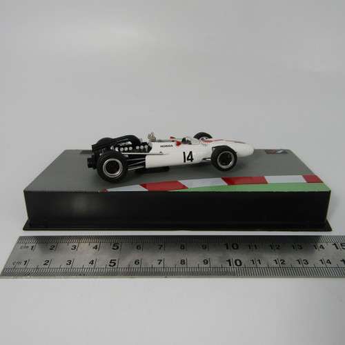 Formula 1 Honda RA300 - 1967 die-cast racing model car - #14 John Surtees - scale 1/43