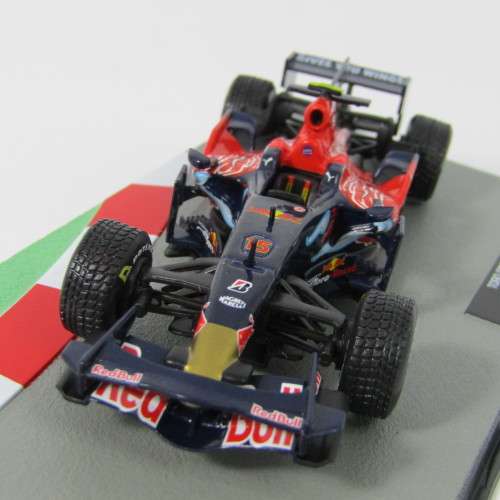 Formula 1 Toro Rosso STR3 - 2008 die-cast racing model car - #15 Sebastian Vettel - scale 1/43