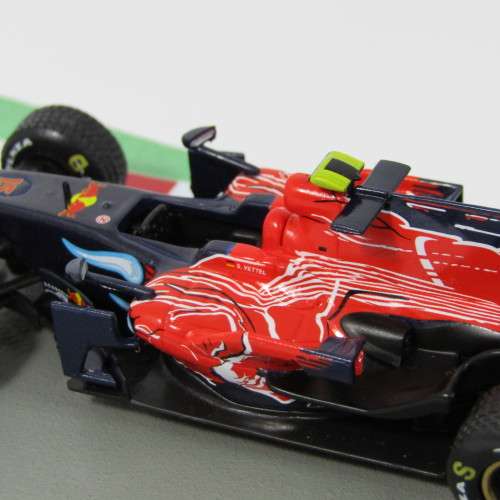 Formula 1 Toro Rosso STR3 - 2008 die-cast racing model car - #15 Sebastian Vettel - scale 1/43