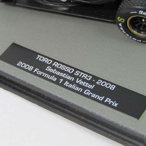 Formula 1 Toro Rosso STR3 - 2008 die-cast racing model car - #15 Sebastian Vettel - scale 1/43