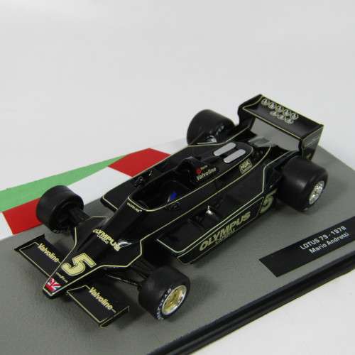 Formula 1 Lotus 79 - 1978 die-cast racing model car - #5 Mario Andretti - scale 1/43