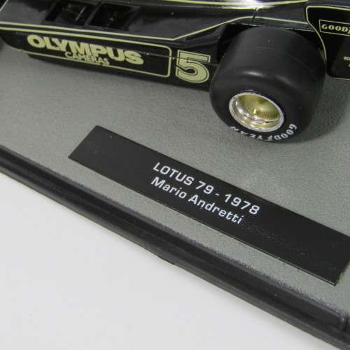 Formula 1 Lotus 79 - 1978 die-cast racing model car - #5 Mario Andretti - scale 1/43