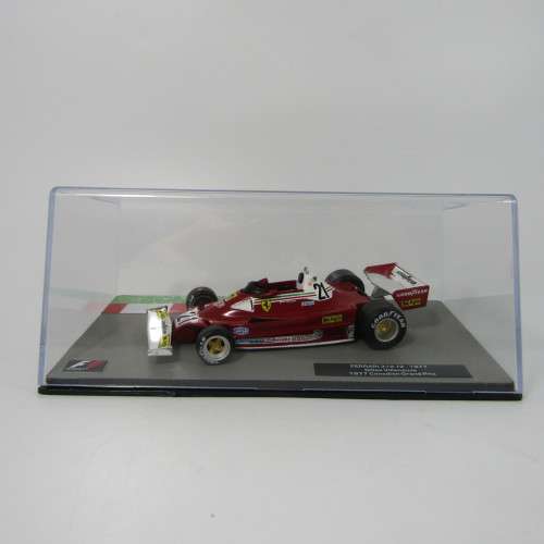 Formula 1 Ferrari 312 T2 - 1977 die-cast racing model car - #21 Gilles Villeneuve - scale 1/43