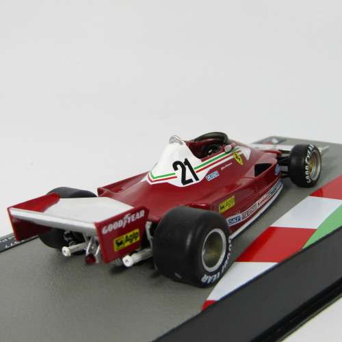 Formula 1 Ferrari 312 T2 - 1977 die-cast racing model car - #21 Gilles Villeneuve - scale 1/43