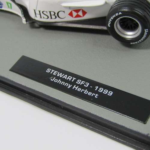 Formula 1 Stewart SF3 - 1999 die-cast racing model car - #17 Johnny Herbert - scale 1/43