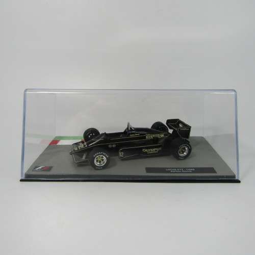 Formula 1 Lotus 97T - 1985 die-cast racing model car - #12 Ayrton Senna - scale 1/43