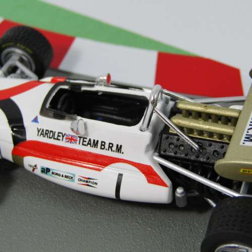 Formula 1 BRM P153 - 1970 die-cast racing model car - #1 Pedro Rodriguez - scale 1/43