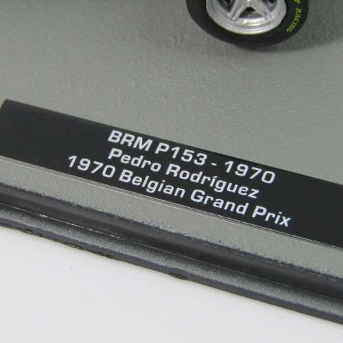 Formula 1 BRM P153 - 1970 die-cast racing model car - #1 Pedro Rodriguez - scale 1/43
