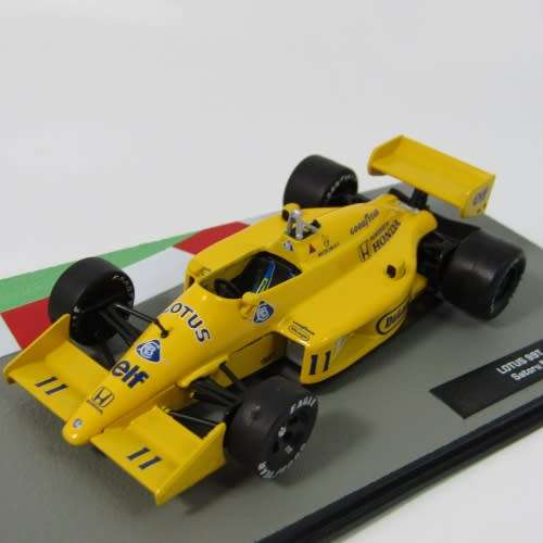 Formula 1 Lotus 99T - 1987 die-cast racing model car - #11 Satoru Nakajima - scale 1/43