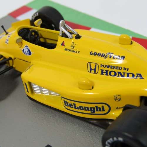 Formula 1 Lotus 99T - 1987 die-cast racing model car - #11 Satoru Nakajima - scale 1/43