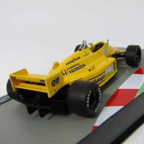 Formula 1 Lotus 99T - 1987 die-cast racing model car - #11 Satoru Nakajima - scale 1/43