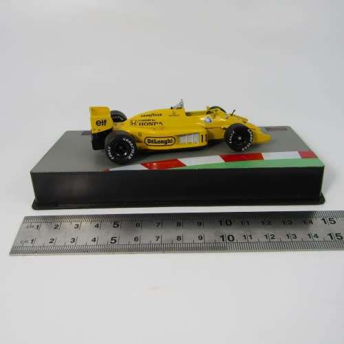 Formula 1 Lotus 99T - 1987 die-cast racing model car - #11 Satoru Nakajima - scale 1/43