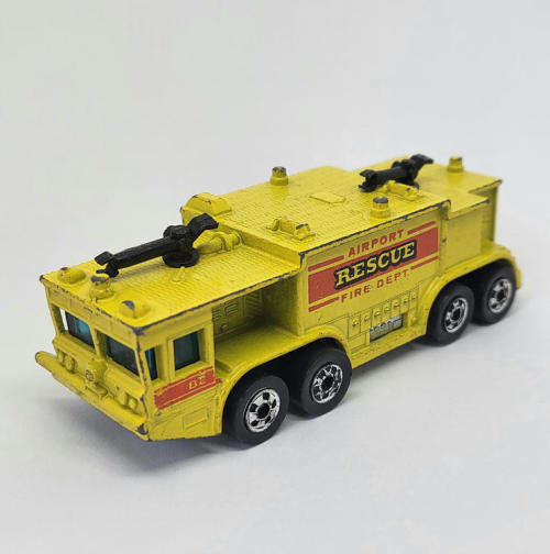 Hot Wheels Airport Rescue Fire department truck