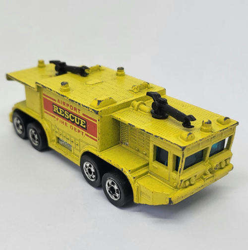 Hot Wheels Airport Rescue Fire department truck