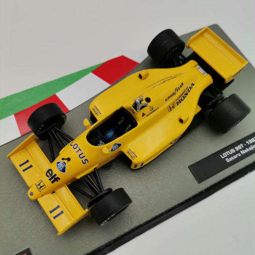 Formula 1 Lotus 99T - 1987 die-cast racing model car - #11 Satoru Nakajima - scale 1/43