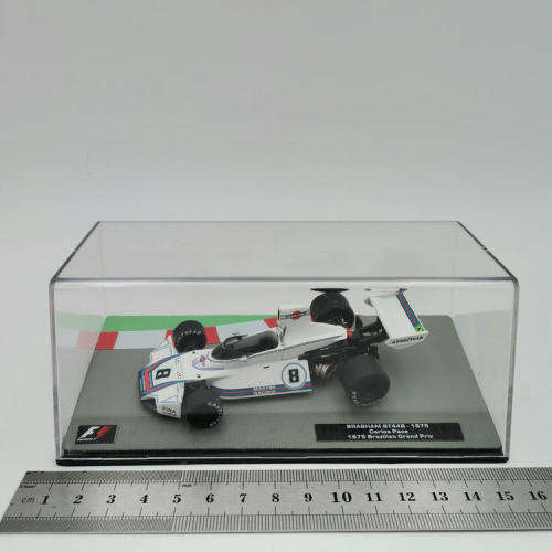 Formula 1 Brabham BT44B - 1975 die-cast racing model car - #8 Carlos Pace - scale 1/43