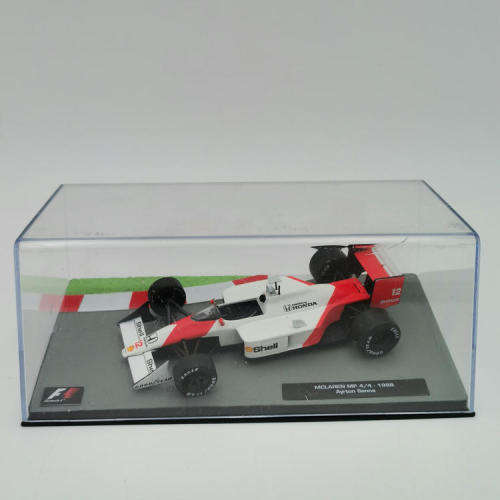 Formula 1 McLaren MP4/4 - 1988 die-cast racing model car - #12 Ayrton Senna - scale 1/43