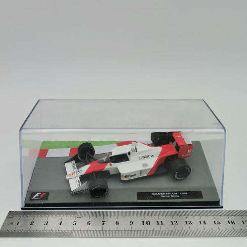Formula 1 McLaren MP4/4 - 1988 die-cast racing model car - #12 Ayrton Senna - scale 1/43