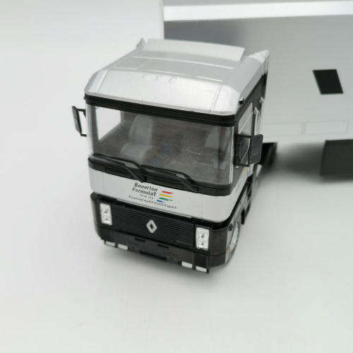 Formula 1 Renault Magnum F1 transporter truck - Benetton Formula 1 racing team - scale 1/43