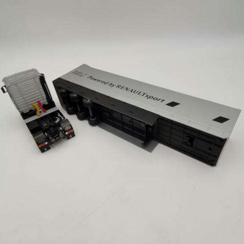 Formula 1 Renault Magnum F1 transporter truck - Benetton Formula 1 racing team - scale 1/43