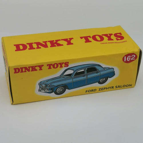 DeAgostini Dinky Toys #162 Ford Zephyr Saloon toy car in box