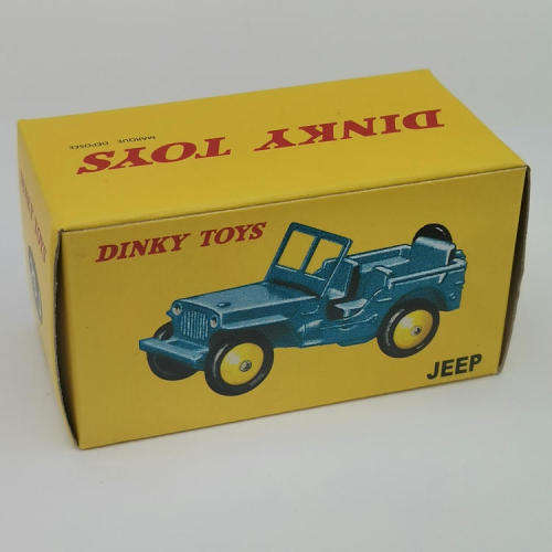 DeAgostini Dinky Toys #25J Jeep toy car in box