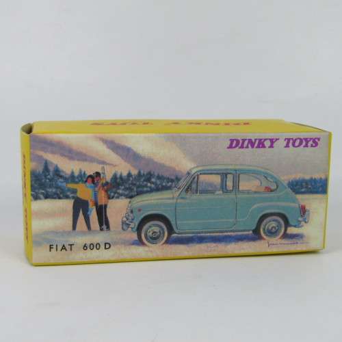 DeAgostini Dinky Toys Fiat 600 D toy car in box