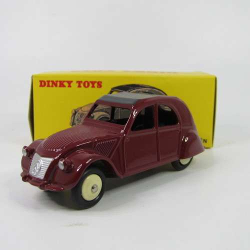 DeAgostini Dinky Toys #24T Citroen 2CV toy car in box