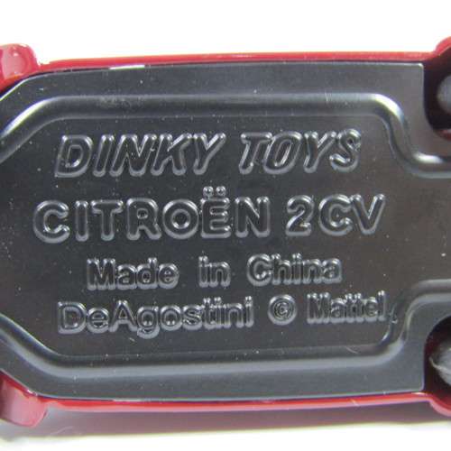 DeAgostini Dinky Toys #24T Citroen 2CV toy car in box