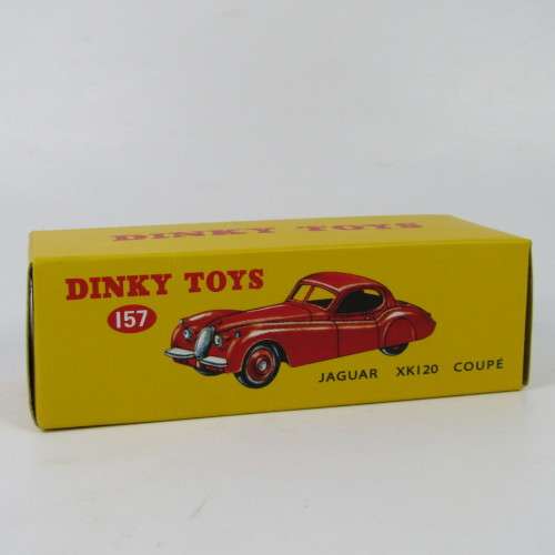 DeAgostini Dinky Toys #157 Jaguar XK120 Coupe toy car in box