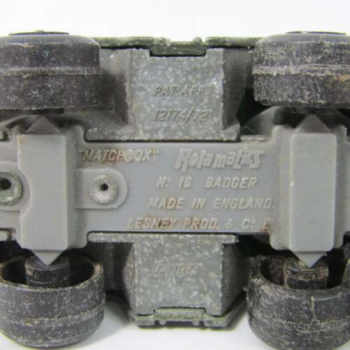 Vintage Matchbox Rolamatics #16 Badger military truck