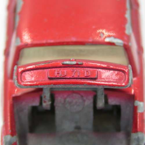 Lesney Matchbox series #24 Rolls Royce silver shadow toy car - opening rear